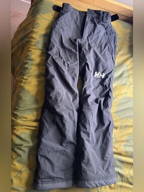 Helly Hansen Black Ski Pants sz 14 youth
